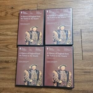 The Great Courses: History of England Tudors to Stuarts Complete 4 Vol Set DVD